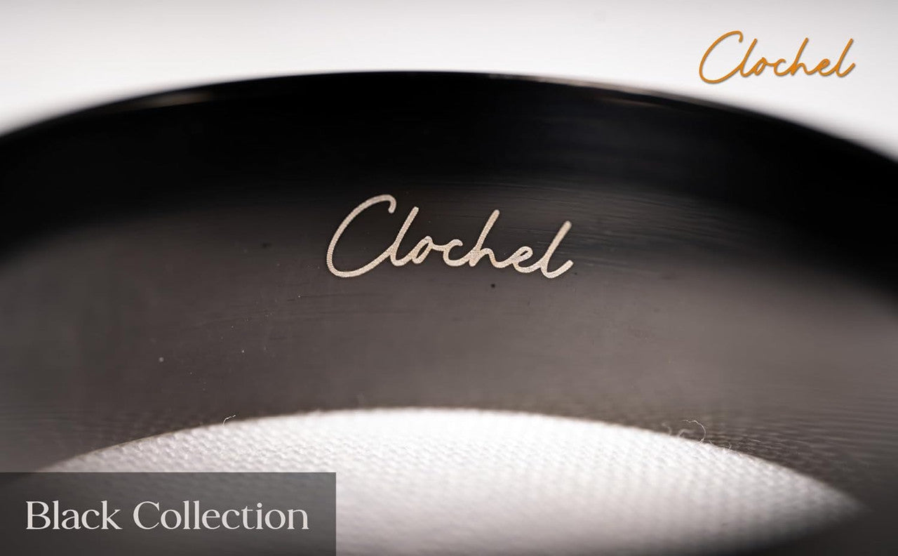 Black Stainless Steel Napkin Rings Set of 4 | Award-Winning | Clochel CSKY-2