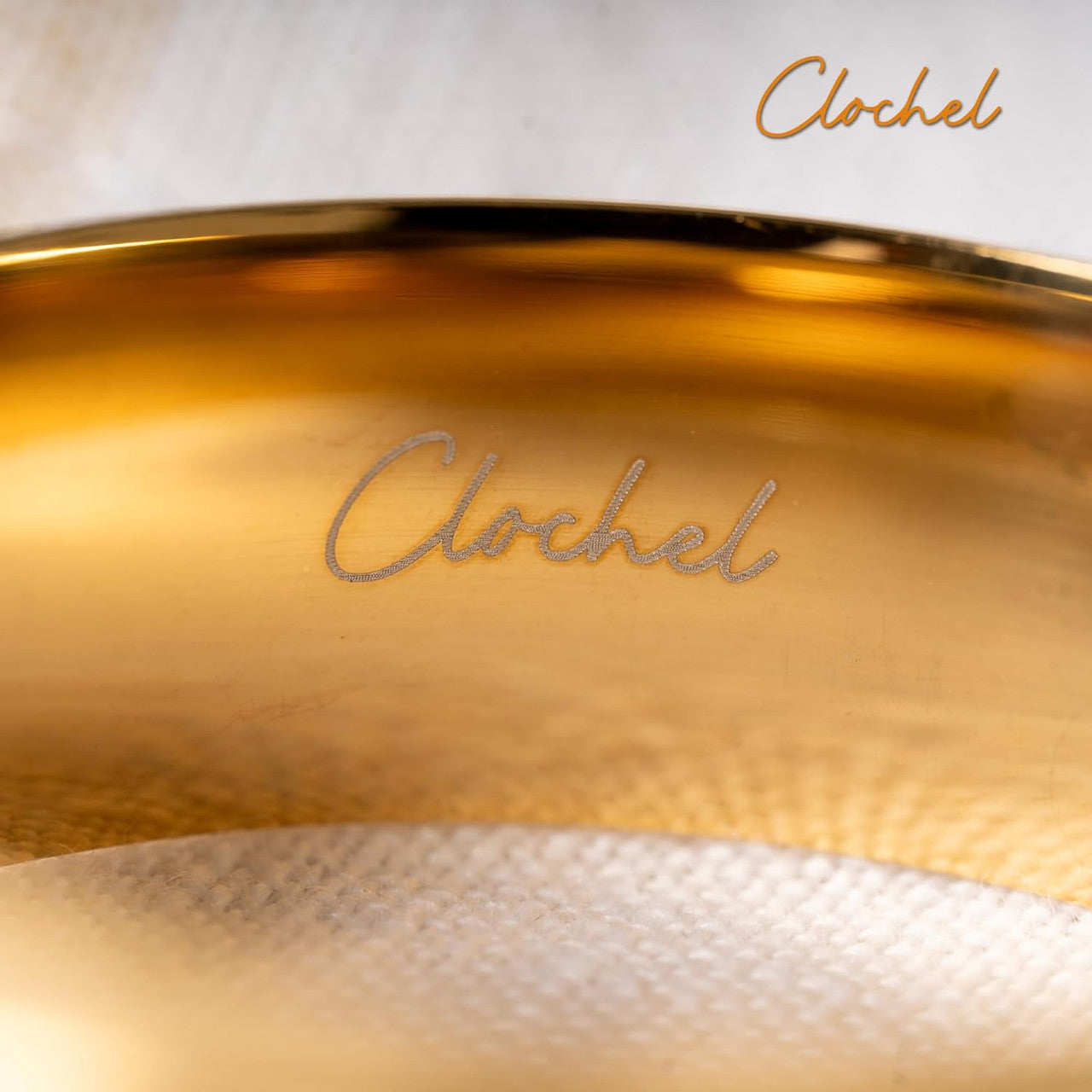 Rose Gold & Silver Stainless Steel Napkin Rings Set of 4 | Luxury Gift Box | Clochel CSKY-11